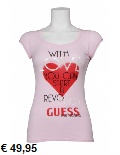 Guess roze t-shirt